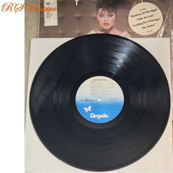 Vintage 1982 Pat Benatar "GET NERVOUS" LP Album - Picture 3 of 6